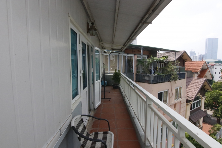 A 1 bedroom apartment with big balcony for rent in Tay Ho